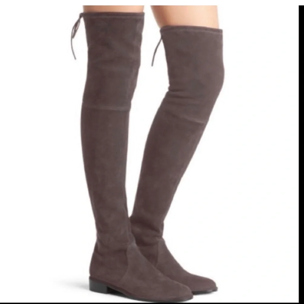STUART WEITZMAN Brown Suede‎ knee high boots
